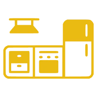 Minimalist kitchen symbol design